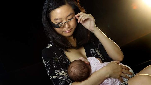Google glass borstvoeding babytrendwatcher